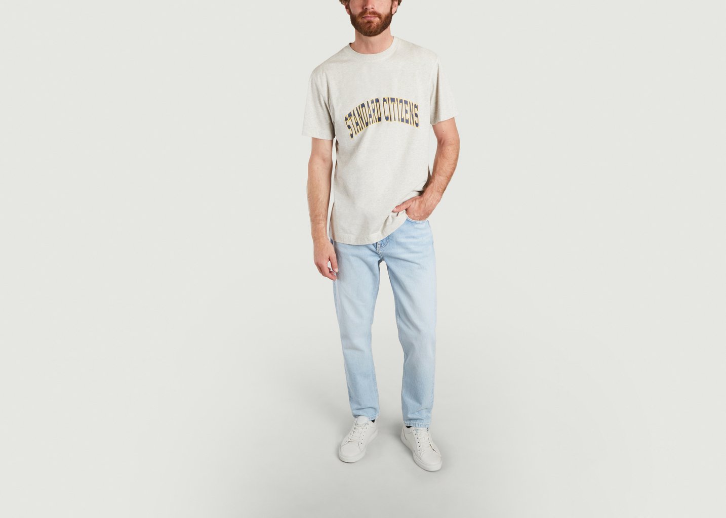 L'exception T Shirt Standard Gris Léger Edmmond Studios