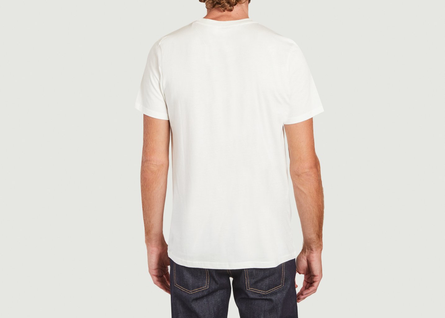 L'exception T Shirt Stockholm Dedicated Brand X RealFunWow Blanc Dedicated Brand