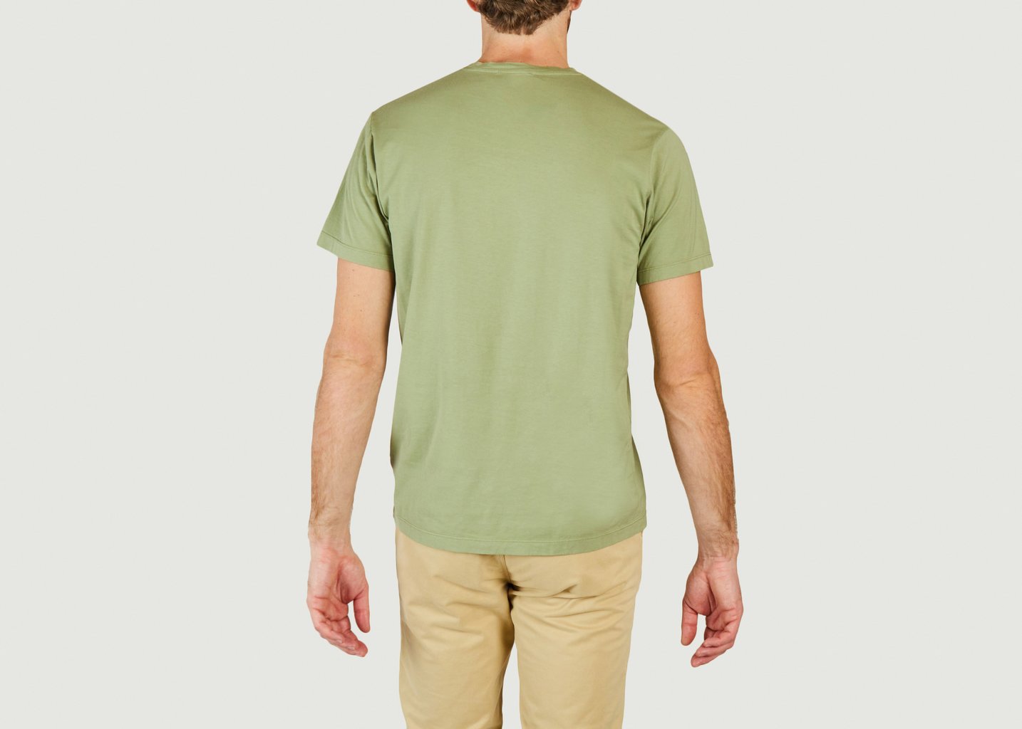L'exception T Shirt Surf In Paris Khaki Cuisse De Grenouille