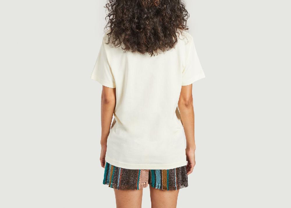 L'exception T Shirt The Pocket En Coton Supima Sable Benjamin Benmoyal