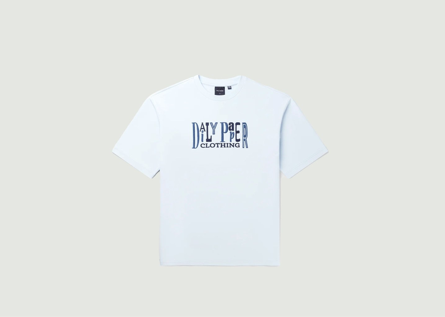 l'exception T shirt United Type Boxy Bleu Clair Daily Paper