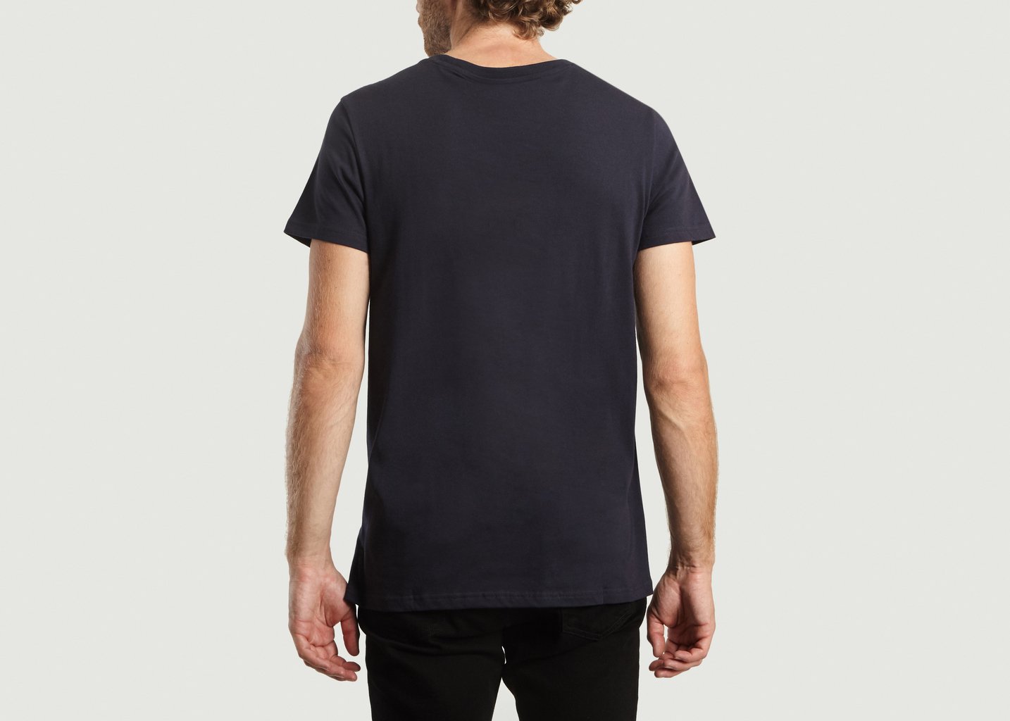 L'exception T Shirt Universal Adress Velcro Bleu Marine GEYM
