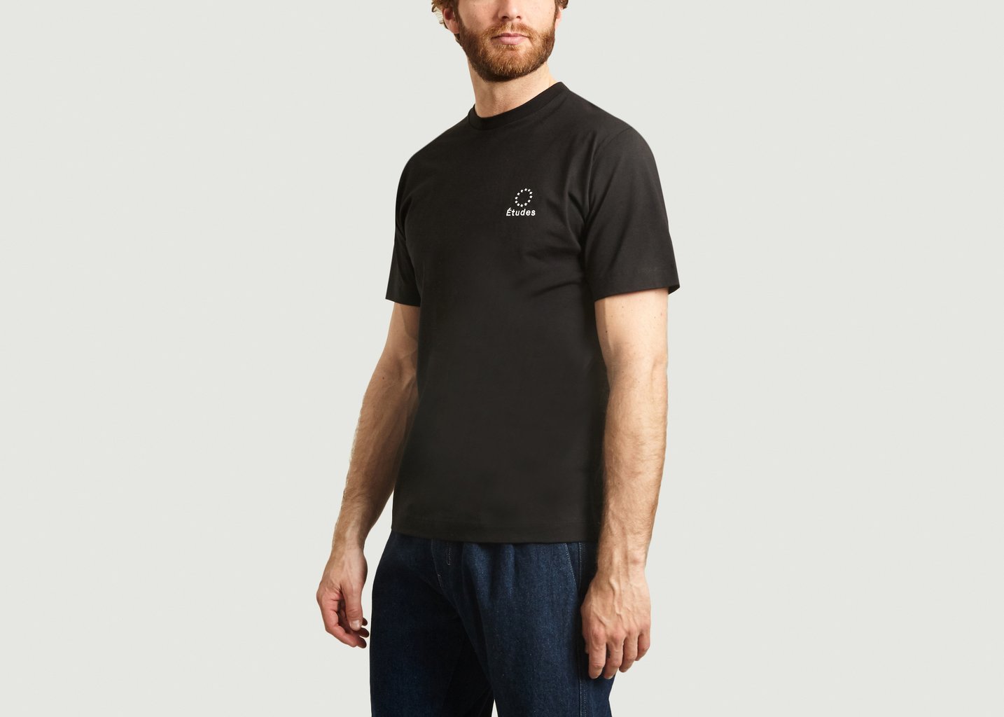 L'exception T Shirt Wonder Imprimé Logo Noir Etudes Studio