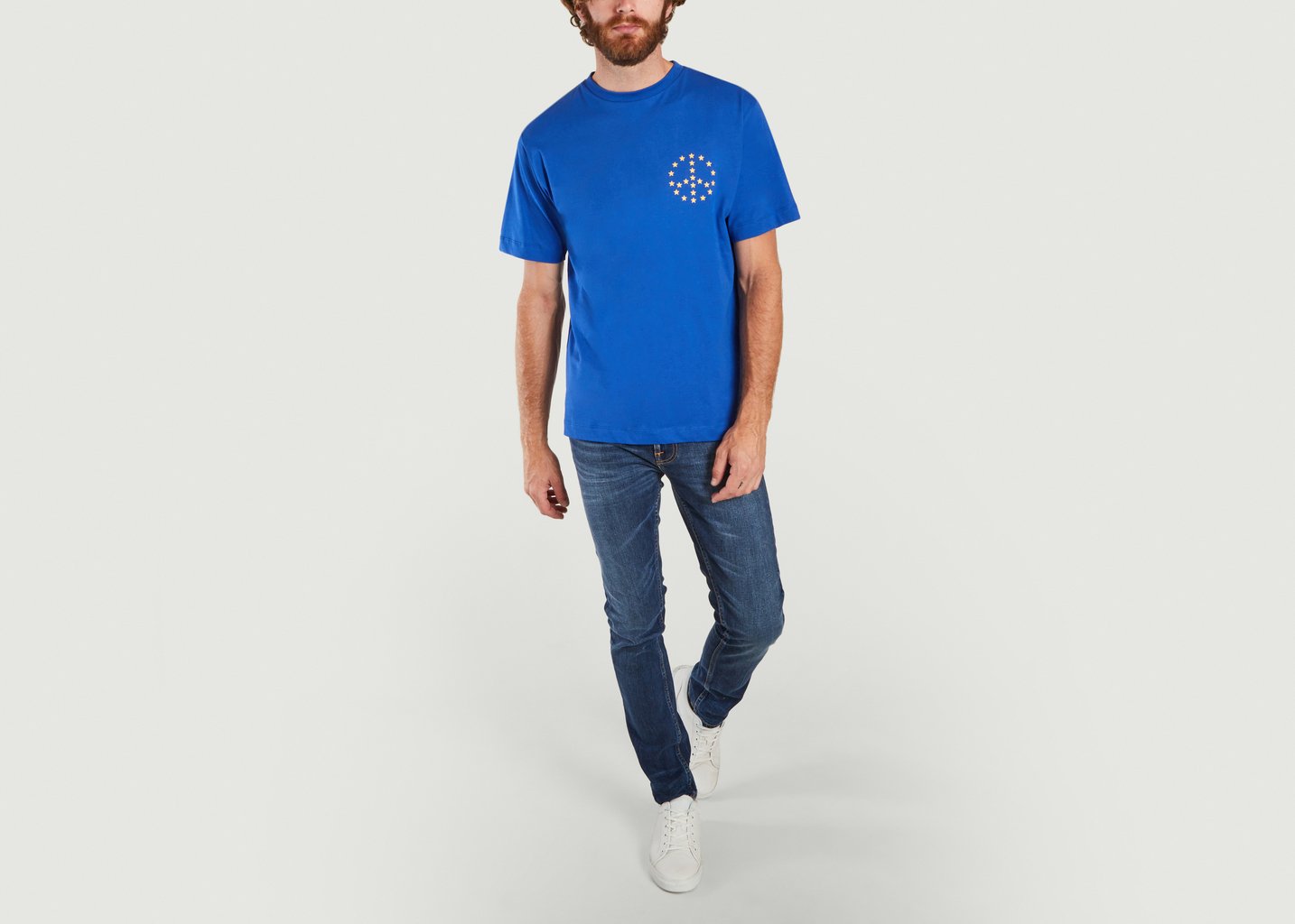 L'exception T Shirt Wonder Peace Bleu Etudes Studio