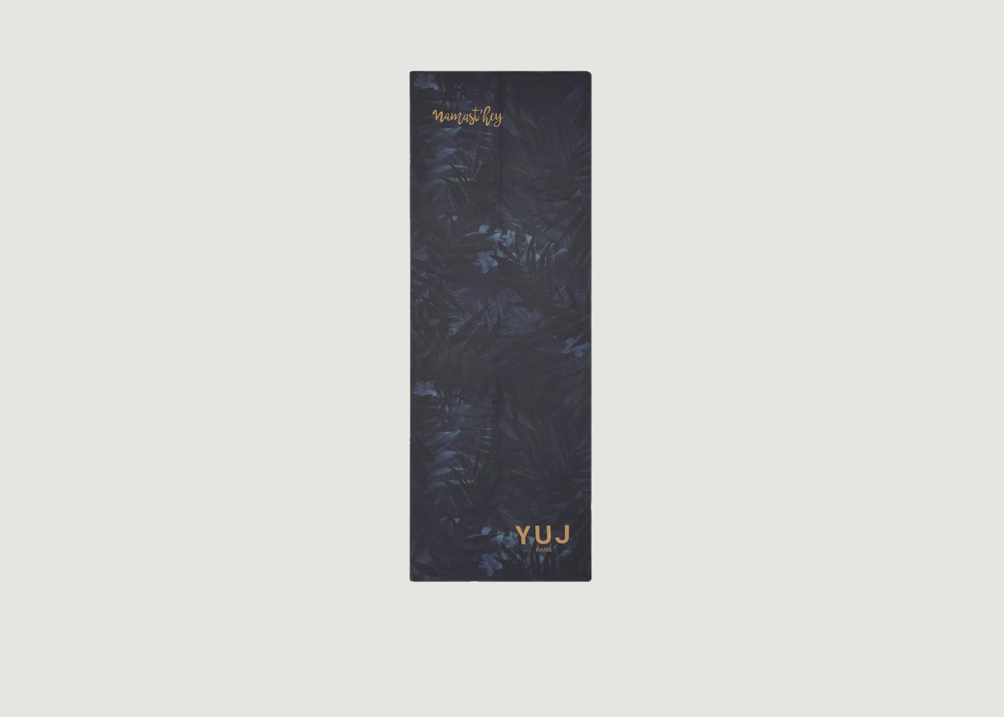 l'exception Tapis de yoga motif tropical Namast'hey Encre YUJ Paris