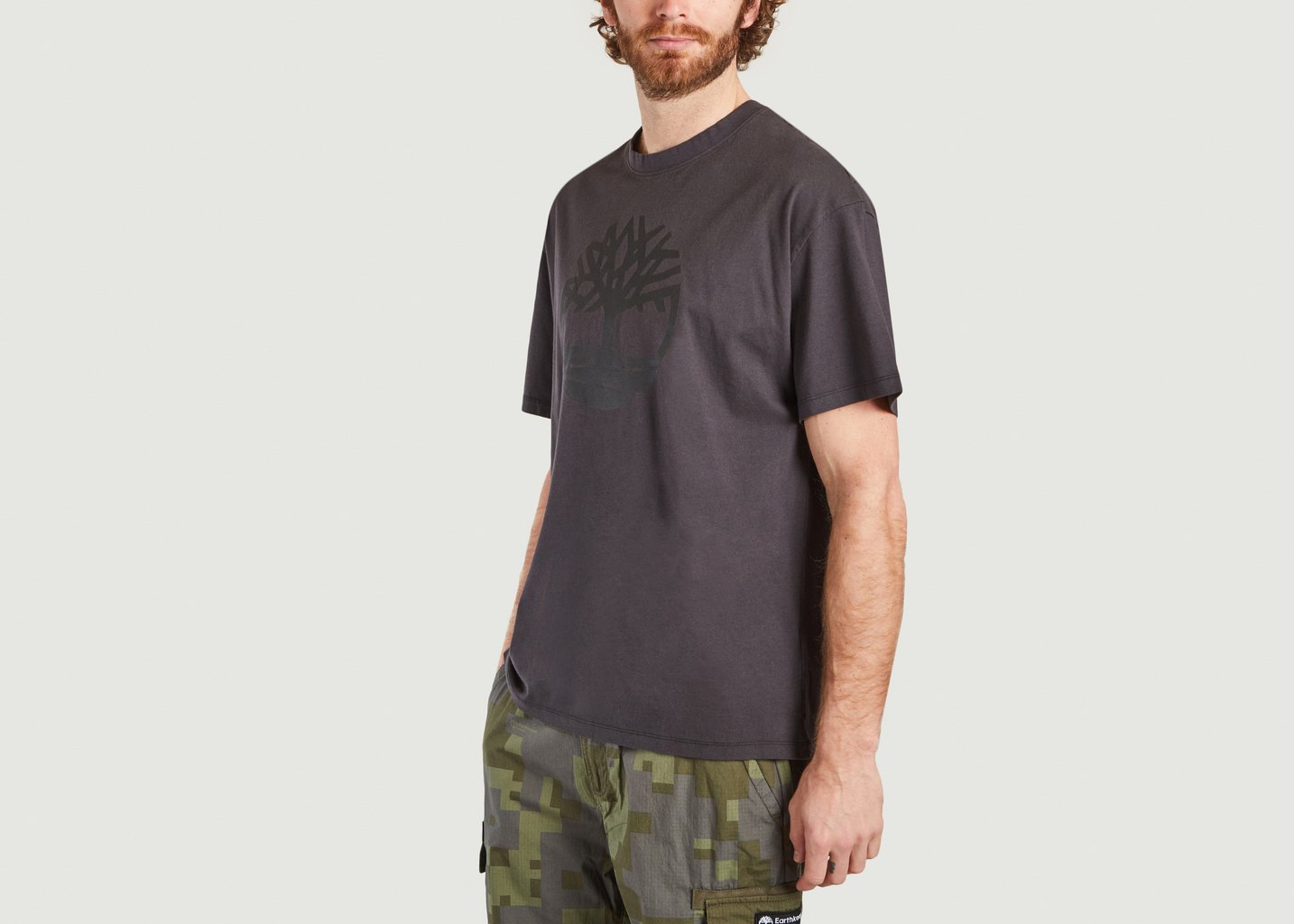L'exception Tee Shirt à Logo Earthkeepers® Anthracite Timberland