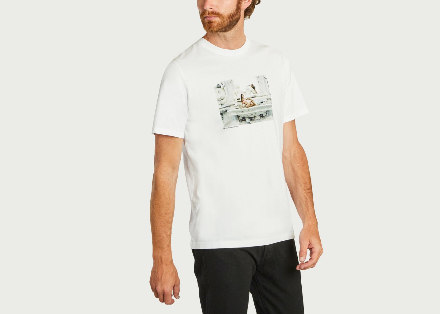 L'exception Tee Shirt Sami Brett Lloyd Ragazza Blanc Wood Wood