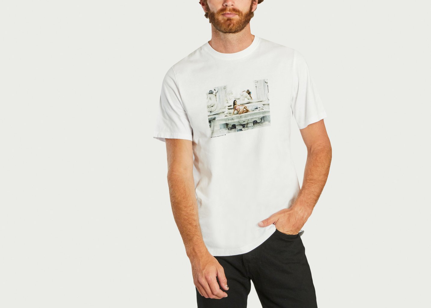 l'exception Tee shirt Sami Brett Lloyd ragazza Blanc Wood Wood