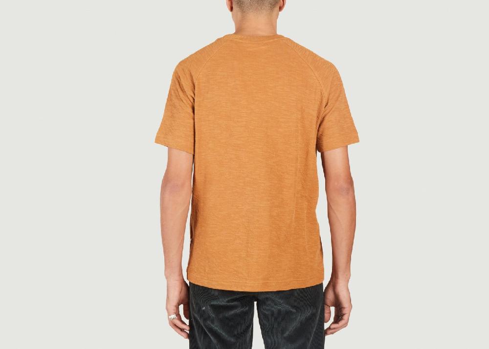 L'exception Teeshirt Oversize à Manches Courtes Miel Knowledge Cotton Apparel
