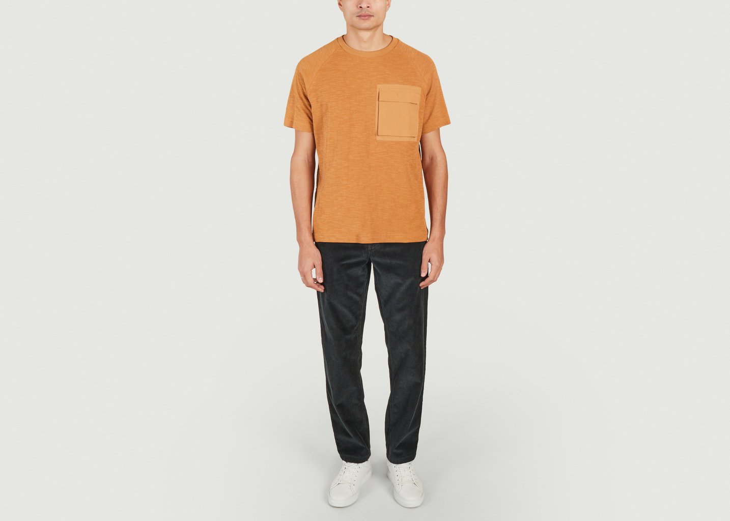L'exception Teeshirt Oversize à Manches Courtes Miel Knowledge Cotton Apparel