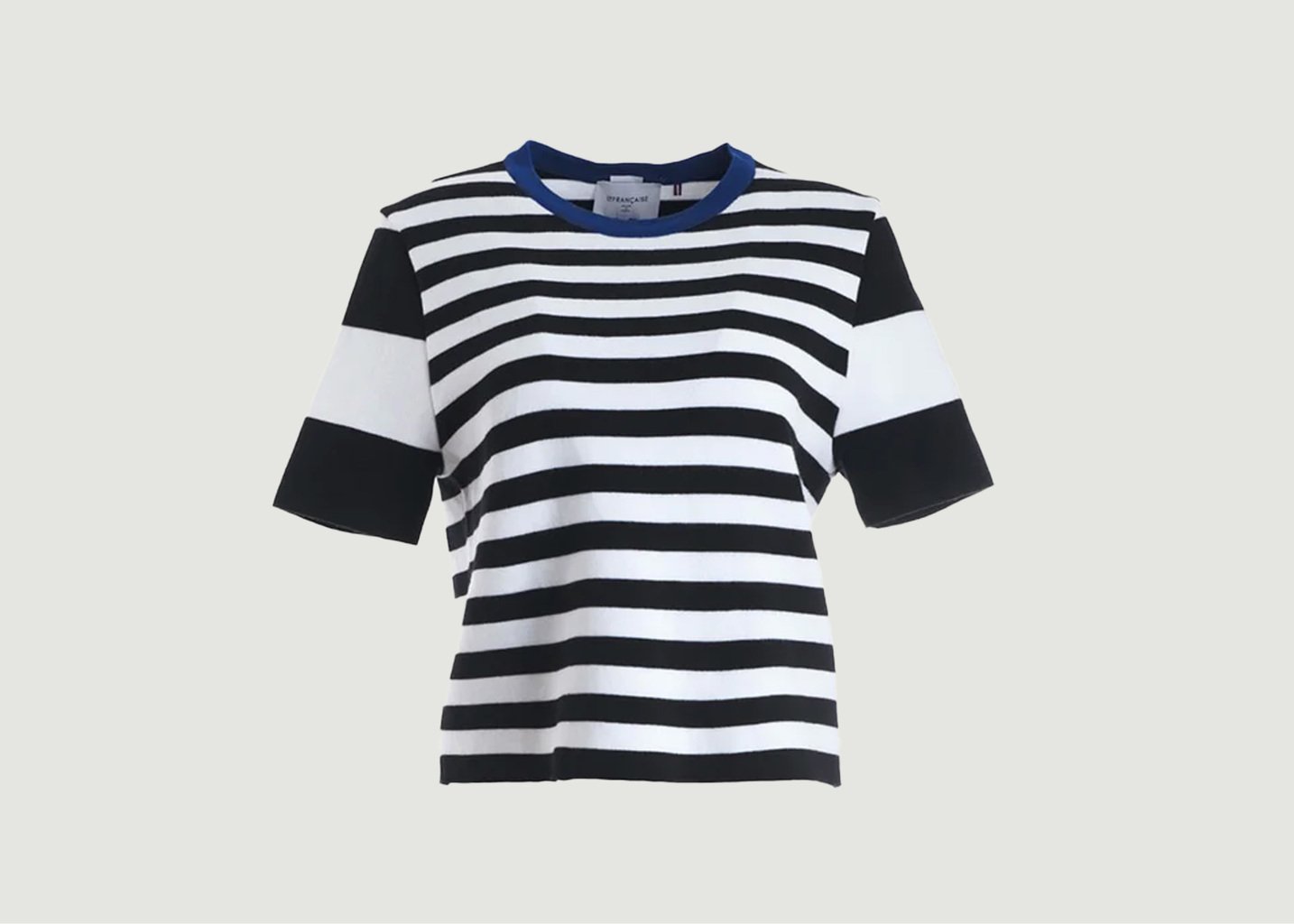 l'exception Top Bélinda Noir Lafrançaise Mailles in France
