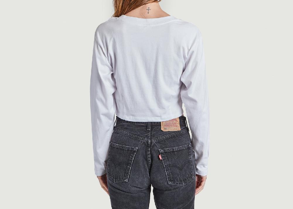 L'exception Top Manches Longues California Native Blanc Vans