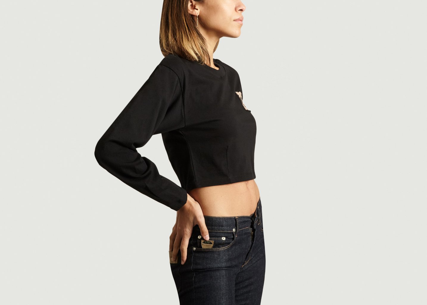 L'exception Top Manches Longues California Native Noir Vans