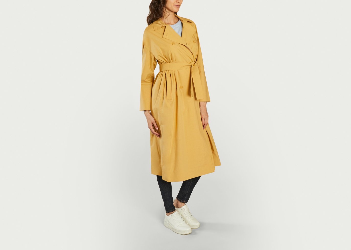 L'exception Trenchcoat Lucille 13152 Naturel Samsoe & Samsoe