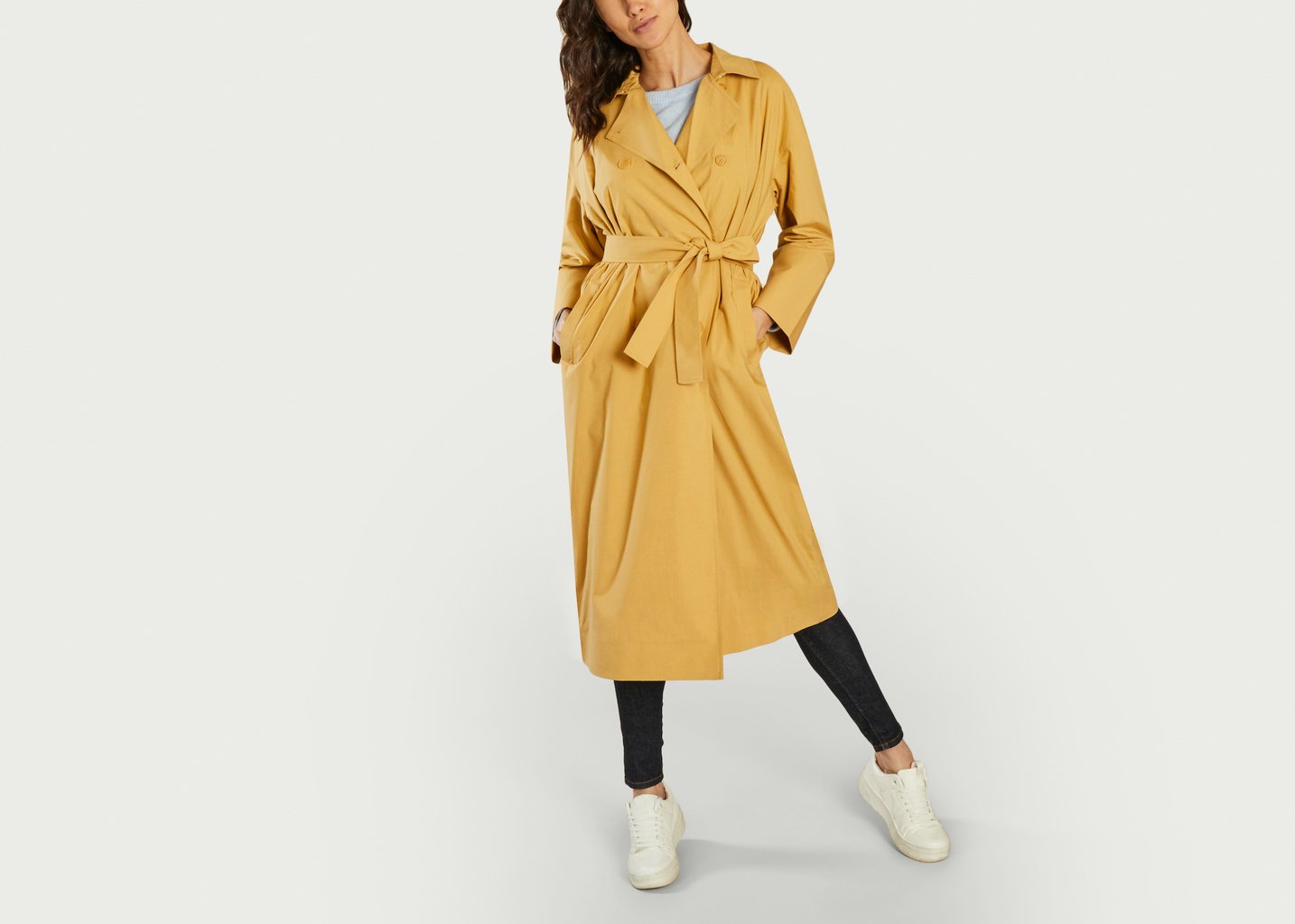 L'exception Trenchcoat Lucille 13152 Naturel Samsoe & Samsoe