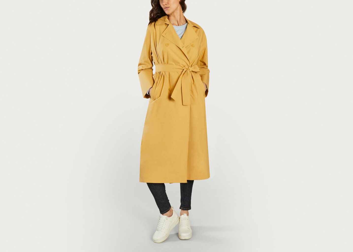l'exception Trenchcoat Lucille 13152 Naturel Samsoe & Samsoe