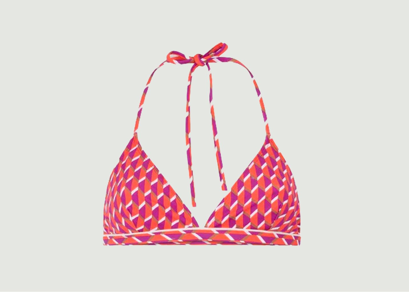 l'exception Triangle L’Agitateur Zellige Orange Apnee