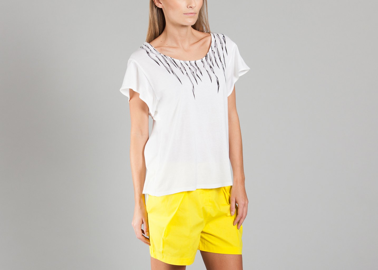 L'exception Tshirt Galaxie Octopus Blanc Raphaëlle H'Limi