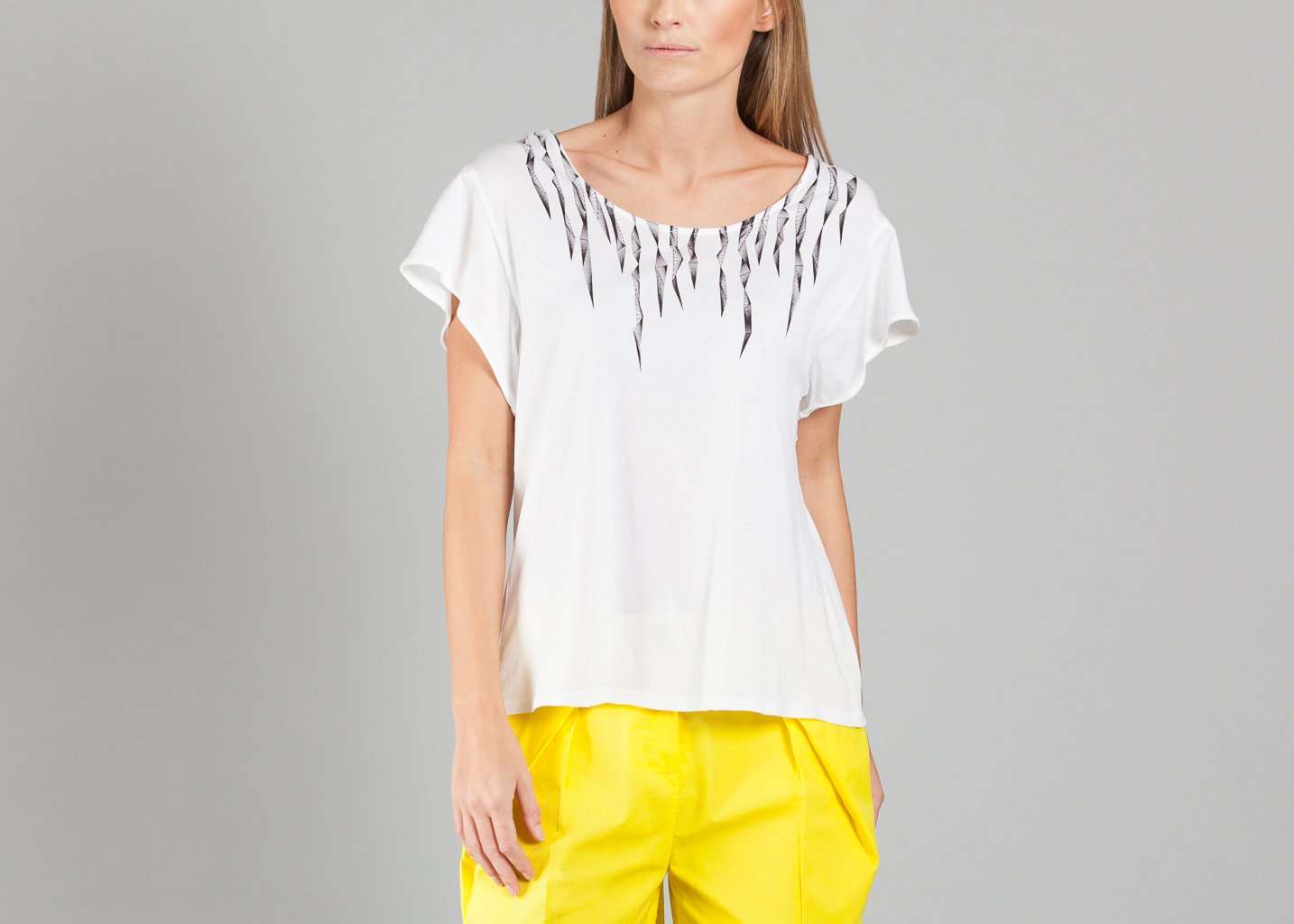 l'exception Tshirt Galaxie Octopus Blanc Raphaëlle H'Limi