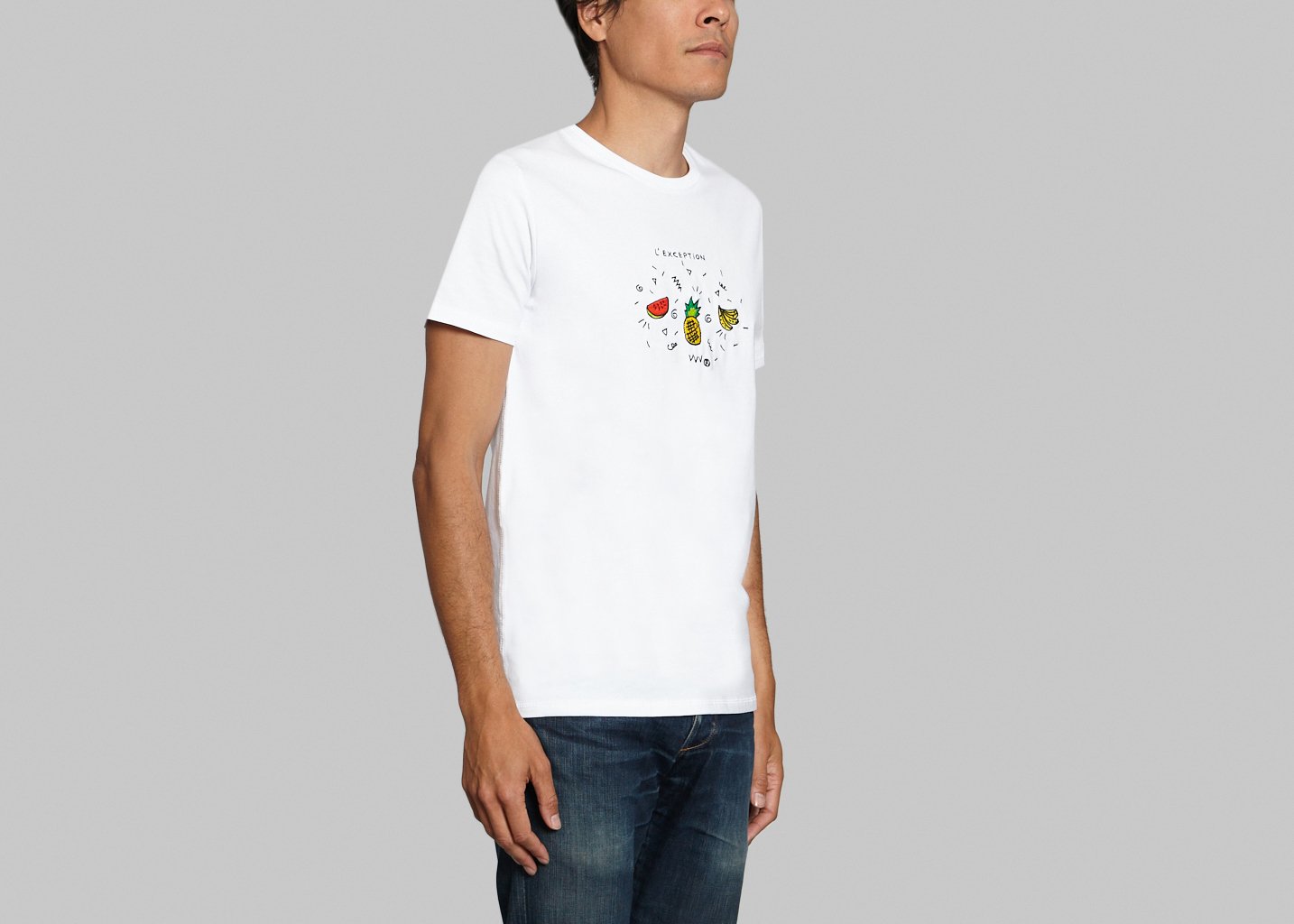 L'exception Tshirt L'Exception X VVV Blanc Veni Vedi Vici