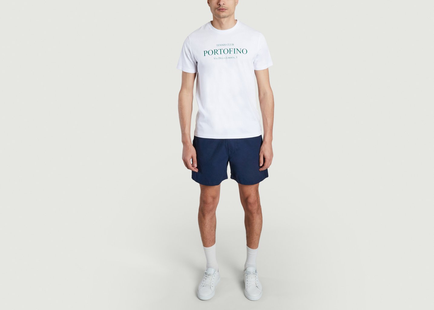 L'exception Tshirt Portofino Tennis Club Blanc Harmony