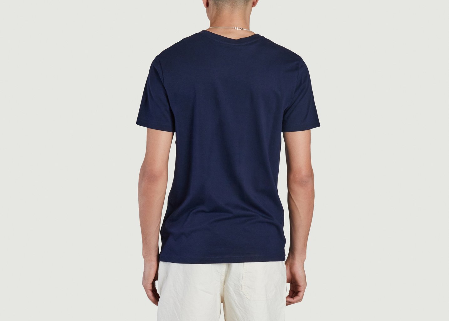 L'exception Tshirt Positano Italic Bleu Marine Harmony