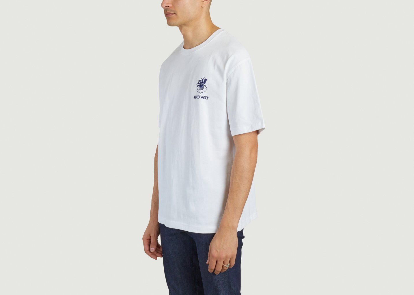 L'exception Tshirt Sawind 11725 Blanc Samsoe & Samsoe