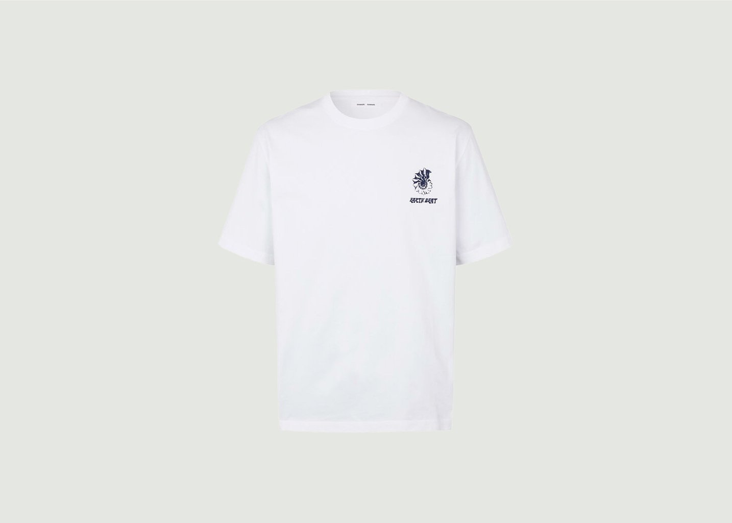 l'exception Tshirt Sawind 11725 Blanc Samsoe & Samsoe