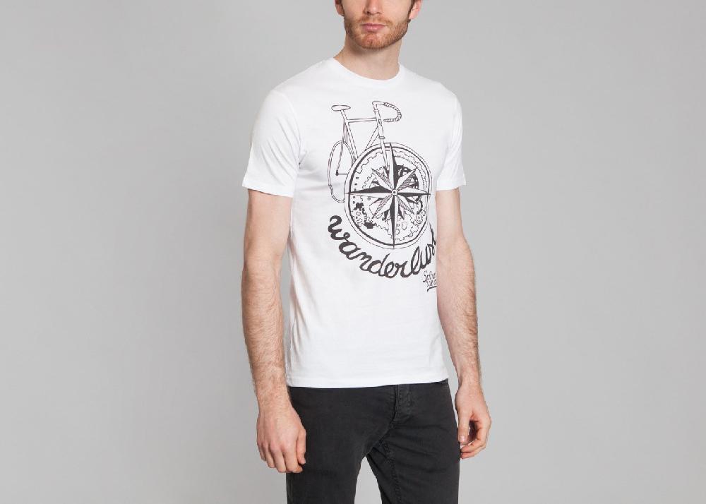 L'exception Tshirt Wanderlust Blanc Spharell We Are