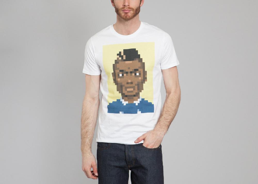 l'exception Tshirt World Cup Heroes Blanc Very Important Pixels