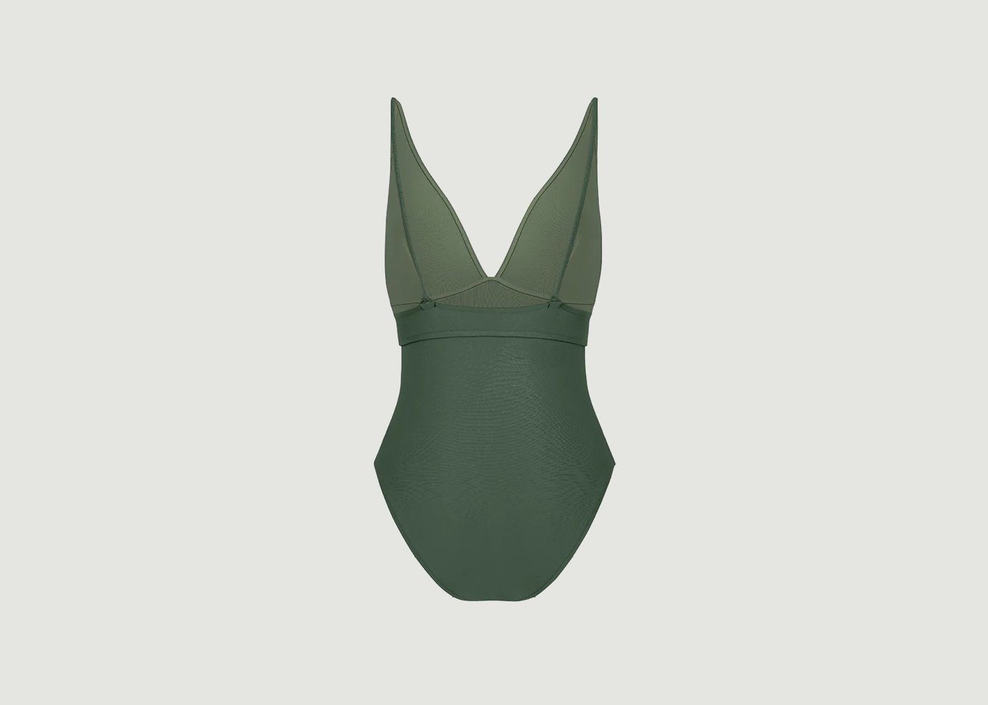 L'exception Une Pièce N°4 Vert Kaki Khaki Posidonie