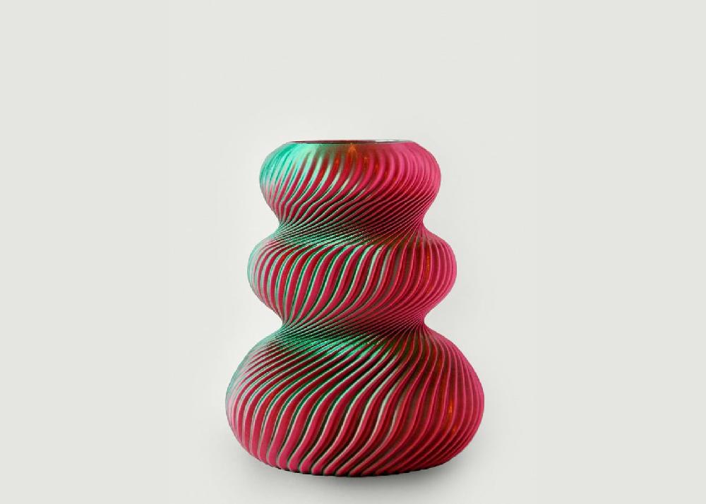 l'exception Vase Chantilly Multicolore Aerea Studio