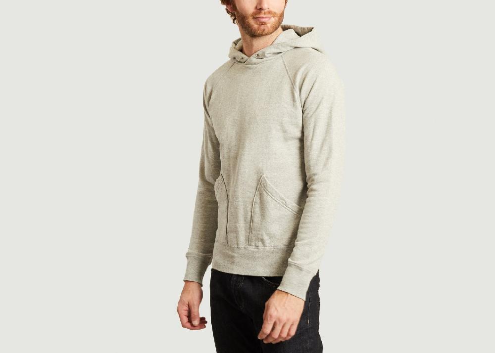 L'exception Velva Sheen Hoodie Gris Raglan Gris Velva Sheen