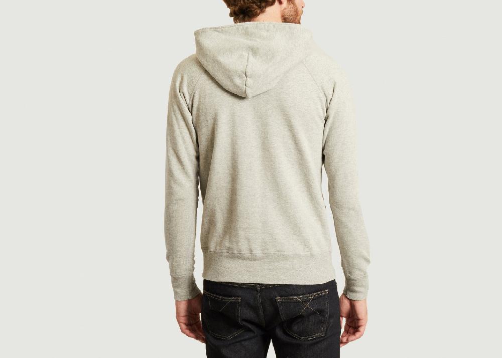 L'exception Velva Sheen Hoodie Gris Raglan Gris Velva Sheen