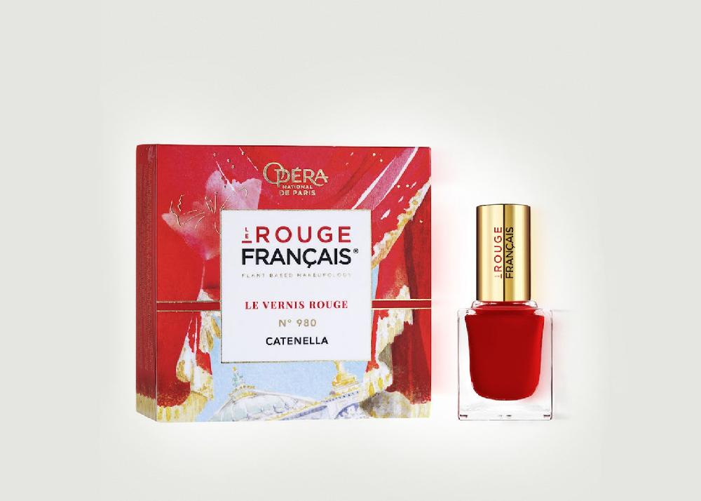 l'exception Vernis À Ongles Catenella Édition Rouge Opéra Rouge Le Rouge Français