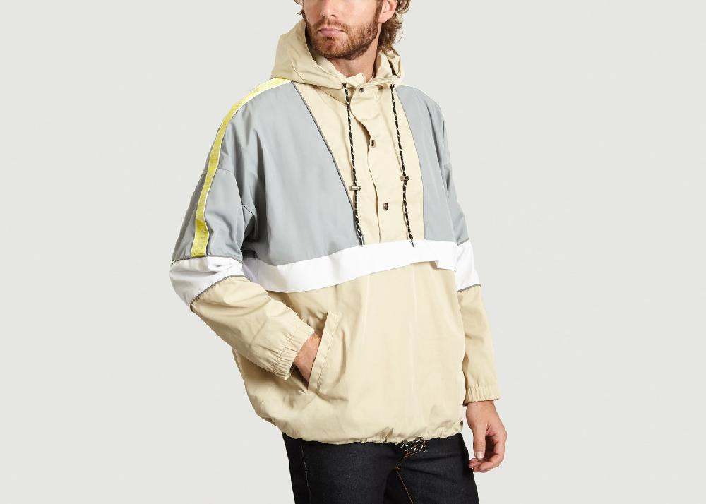L'exception Veste à Capuche Rihood Beige Andrea Crews