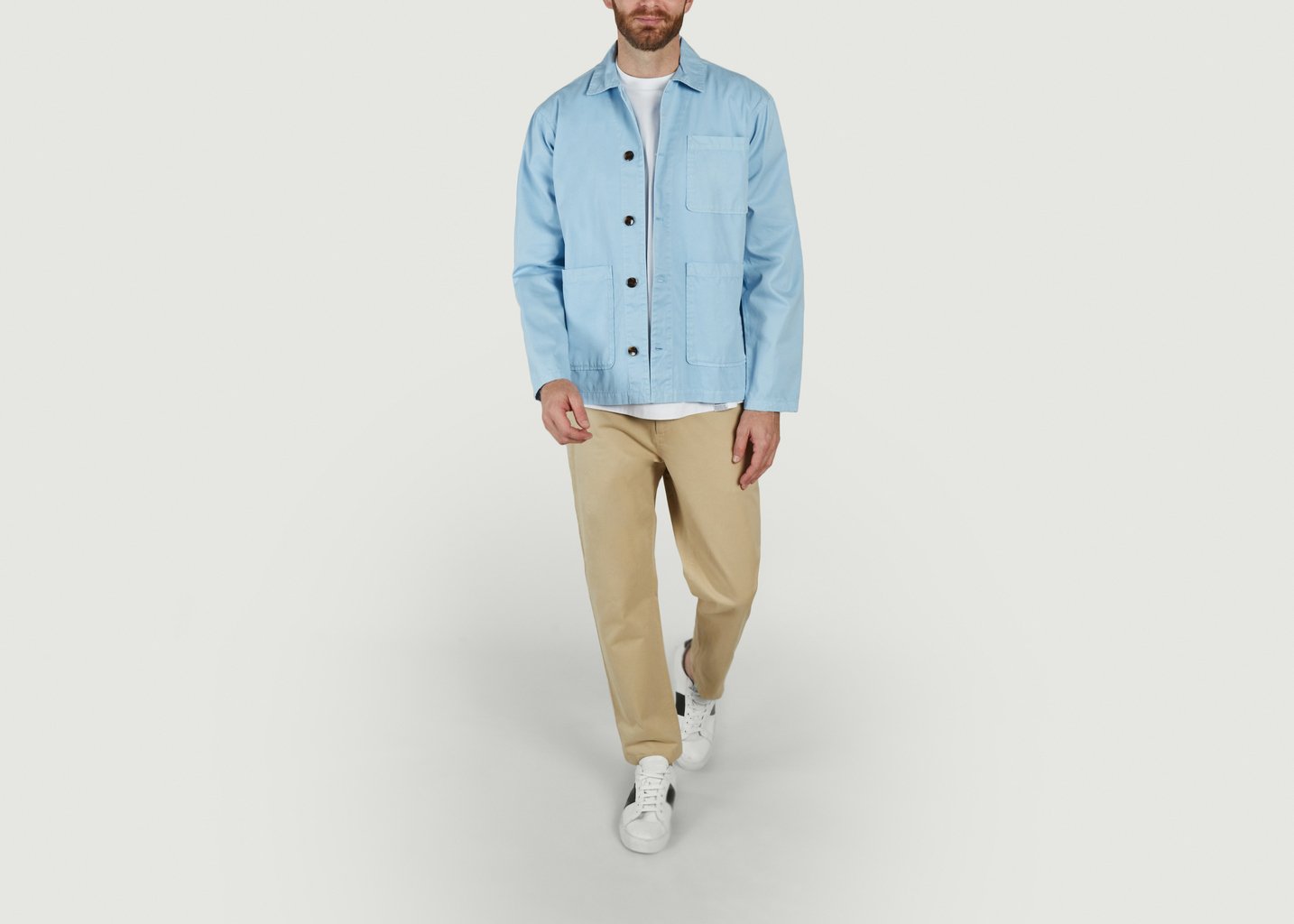 L'exception Veste Albatros Bleu Clair Edmmond Studios