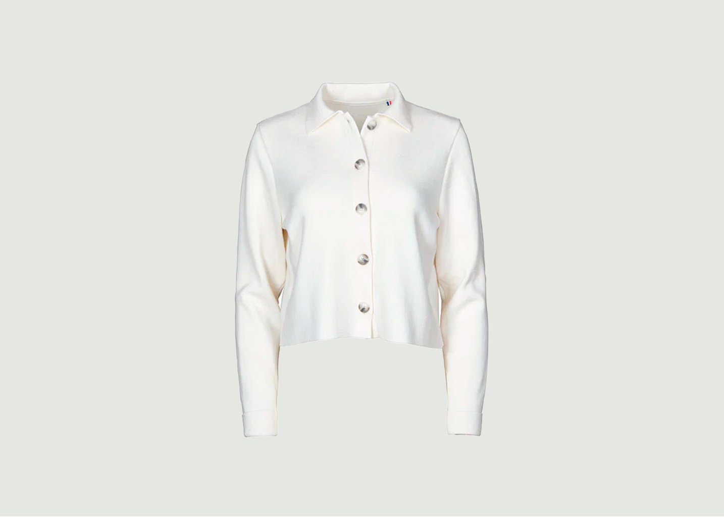 l'exception Veste Armelle Crème Lafrançaise Mailles in France