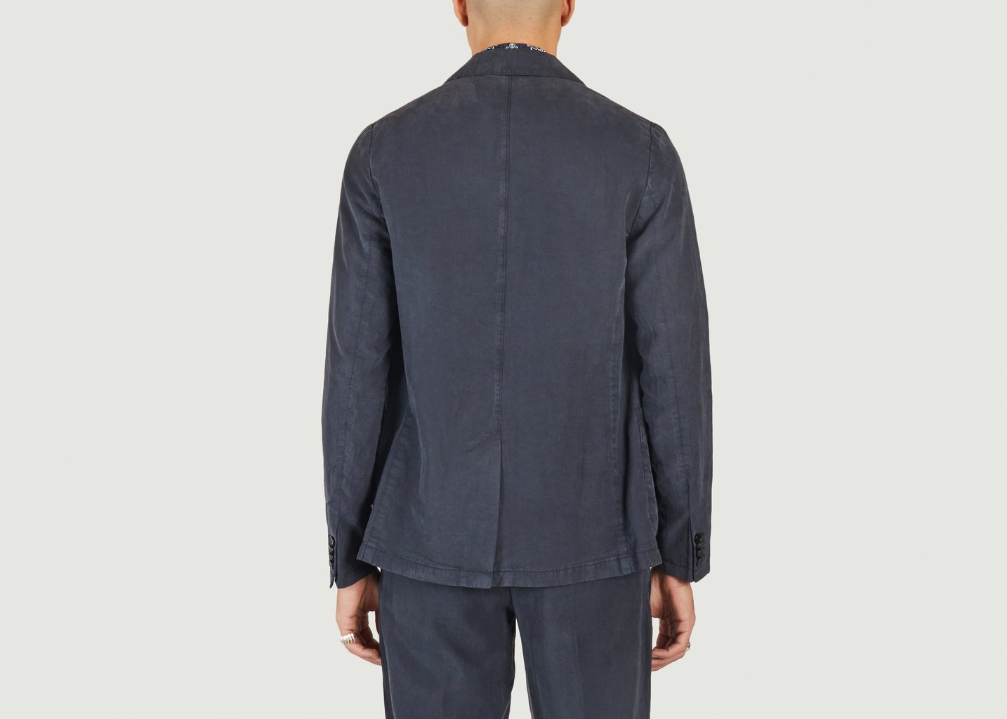 L'exception Veste Armie Bleu Marine Officine Générale