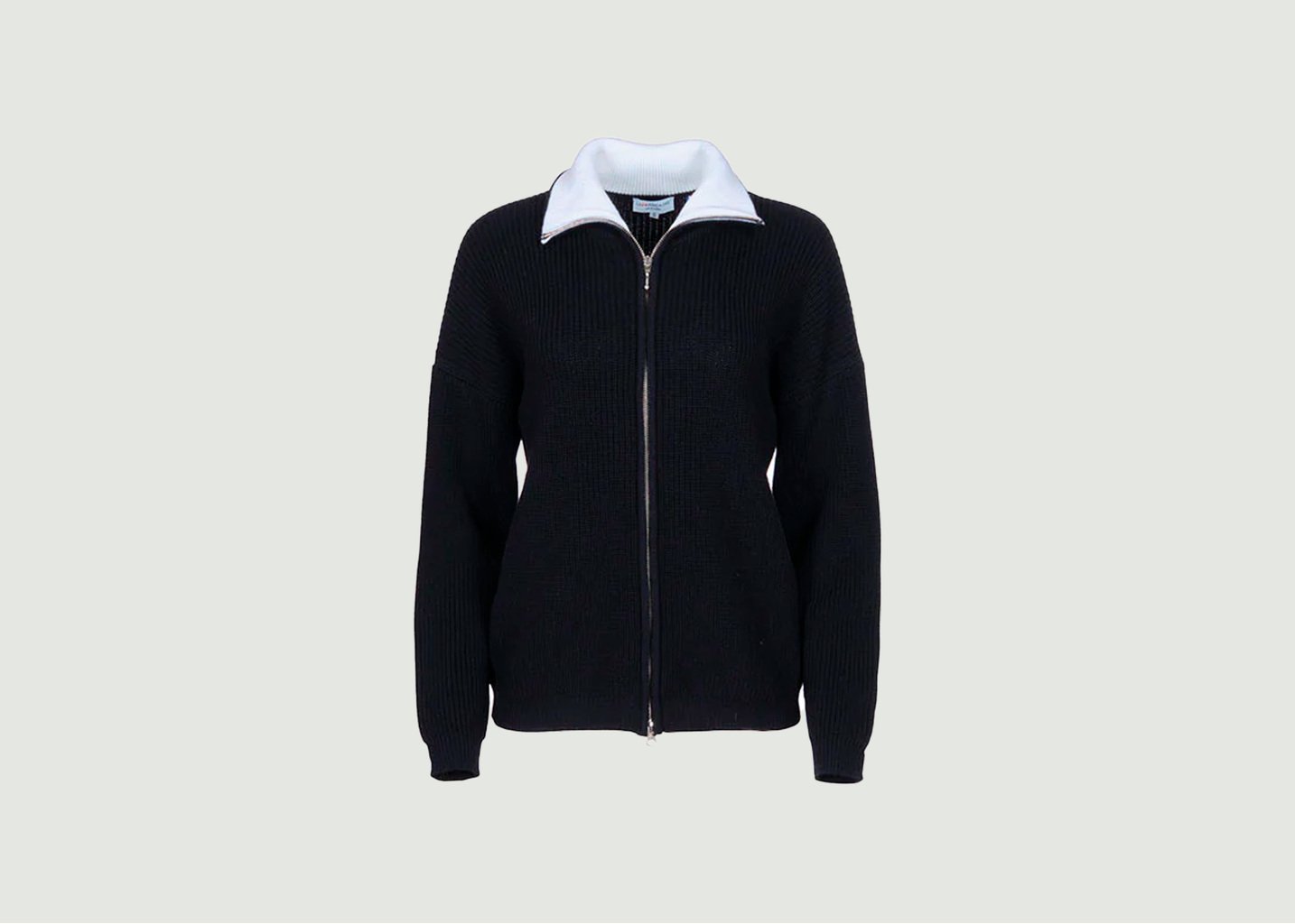 l'exception Veste Aurore Noir Lafrançaise Mailles in France