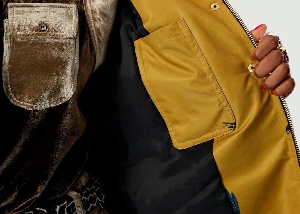 L'exception Veste Danny En Moonlight Crows Khaki Heimstone