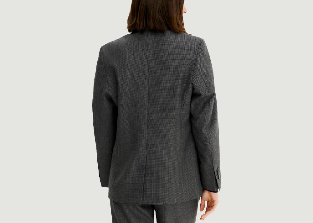 L'exception Veste De Costume Clint Anthracite Noyoco