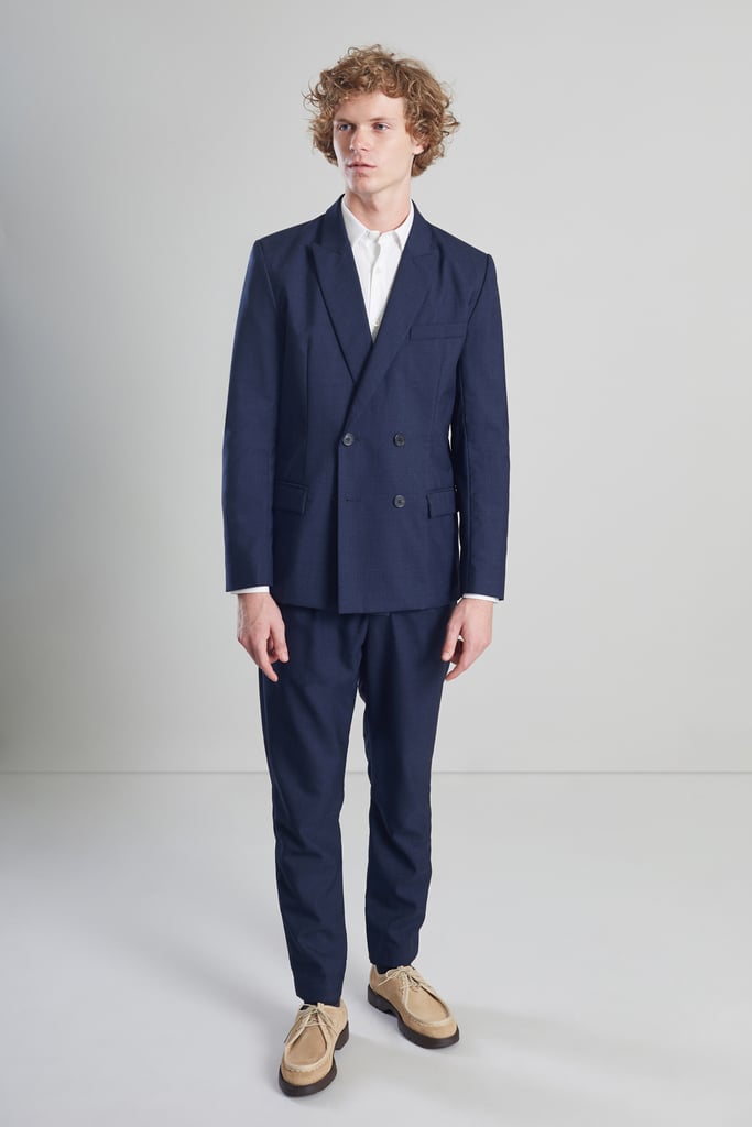 L'exception Veste De Costume Croisée Vitale Barberis Bleu Marine L'Exception Paris