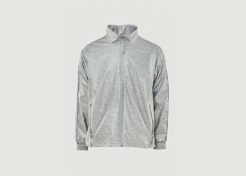 l'exception Veste De Sport En Tissu Réfléchissant Track Argent Rains