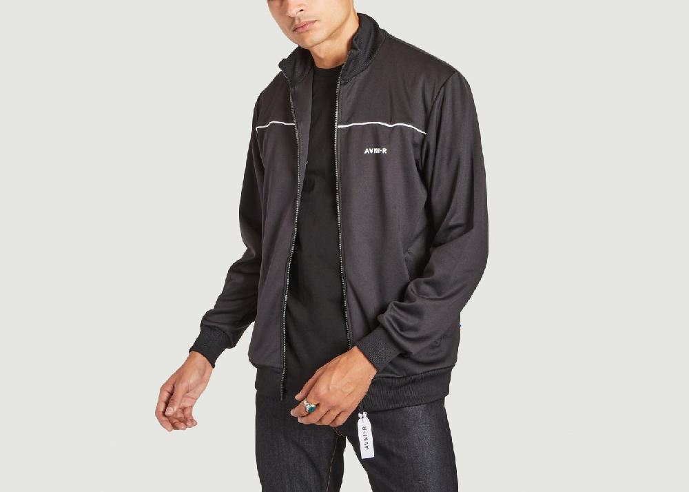 l'exception Veste de sport Tracktop Studio Noir AVNIER