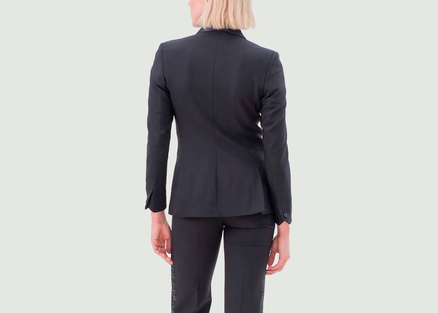 L'exception Veste De Tailleur Ceinturée Olbia Noir 17H10