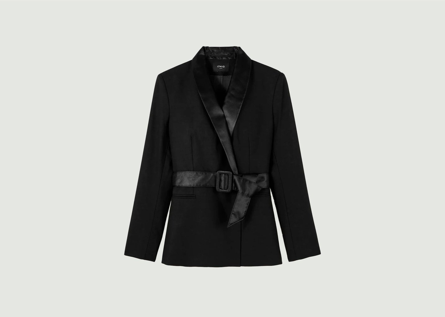 l'exception Veste de tailleur ceinturée Olbia Noir 17H10