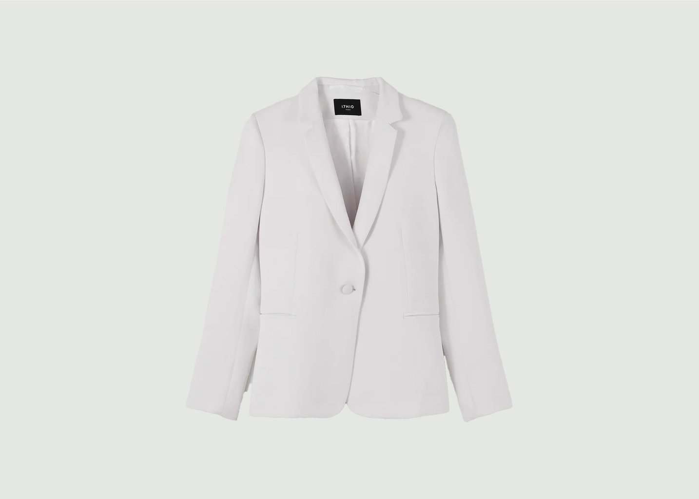 l'exception Veste de tailleur coupe cintrée Paris Blanc 17H10