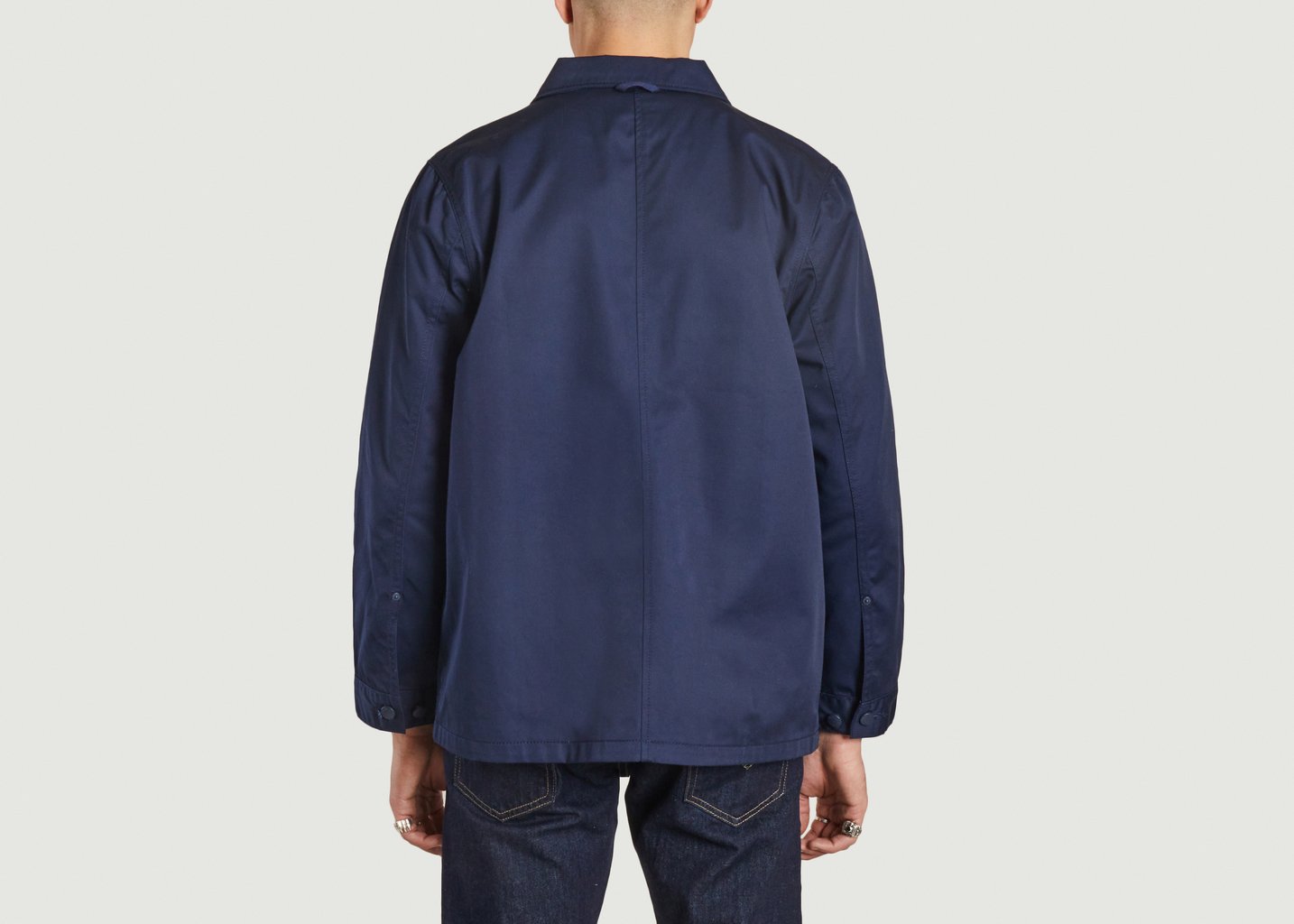 L'exception Veste De Travail Bleu Marine M.C. Overalls