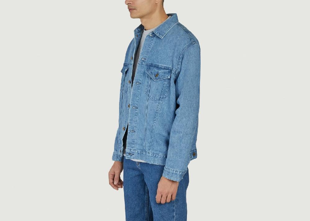 L'exception Veste En Jean Délavé Kouzo (楮 コウゾ) Denim Japan Blue Jeans
